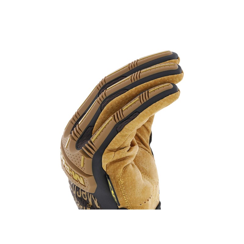 Mechanix Wear M-Pact® Leather Gloves (Medium, Brown/Black)