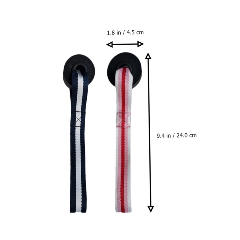 Mikinona 5Pcs Fitness Ankle Buckle Door Clasp Elastic Training Ropes