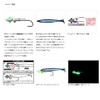 Daiwa Samurai Sword, Kibinago Shad Bakutsuri Pack, 0.2 oz (7
