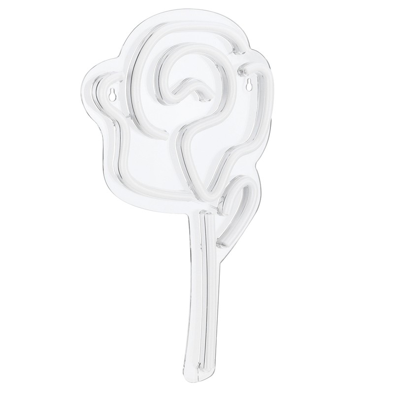Rose Flower Neon Sign Neon Light Wall Sign for Bedroom