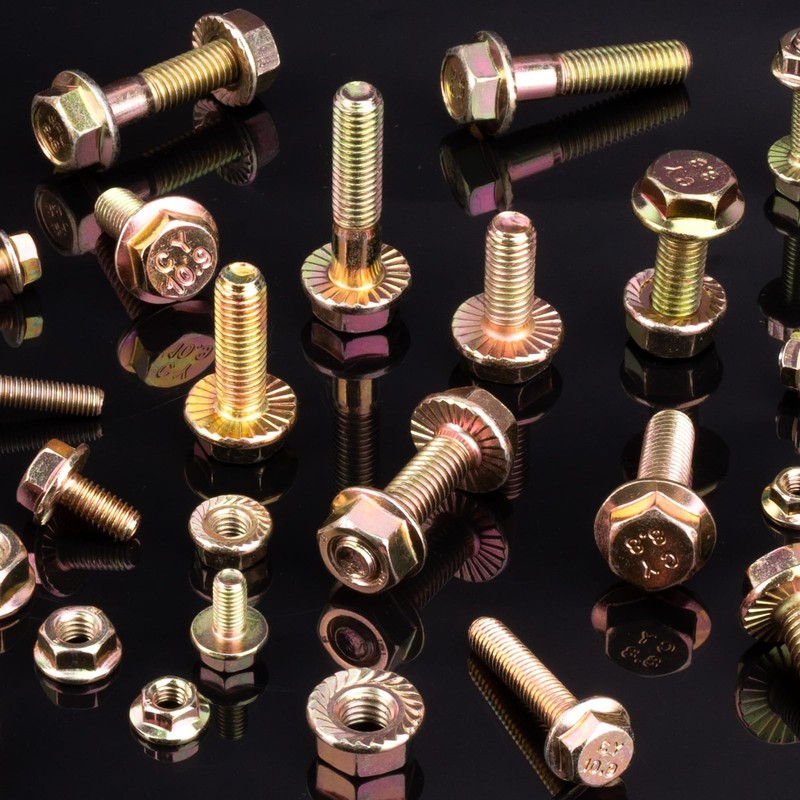 VIGRUE 250pcs Grade 8.8 Metric Bolts and Nuts Assortment Kit,