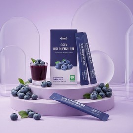 100% organic Bonnelled Organic My Blueberry Puree 20g14 packs, 8 boxes / 100% 유기농 보넬드 유기농 마이 블루베리 퓨레 20g14포 8박스