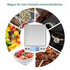 KUBEI Upgrade Large Digital Kitchen Scale, USB Charging, 5 kg