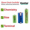 Kastar 2-Pack 1.2V 2200MAh Ni-MH Battery Compatible with Remington MS3-1700
