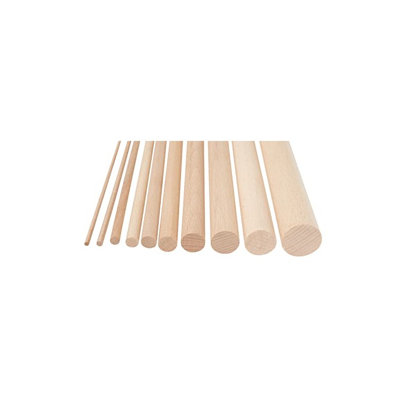 JOWE Beech Rod, 1 m Diameter 15 mm