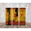 Novelty Indian Motorcycle Oil 20 oz Stainless Steel Tumbler Handmade