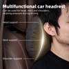 2 Pcs Car Headrest Neck Pillow for Driving,Universal Premium Suede