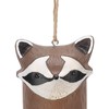 Rustic Hanging Animal Wind Chimes Resin Hand Made Natural Garden