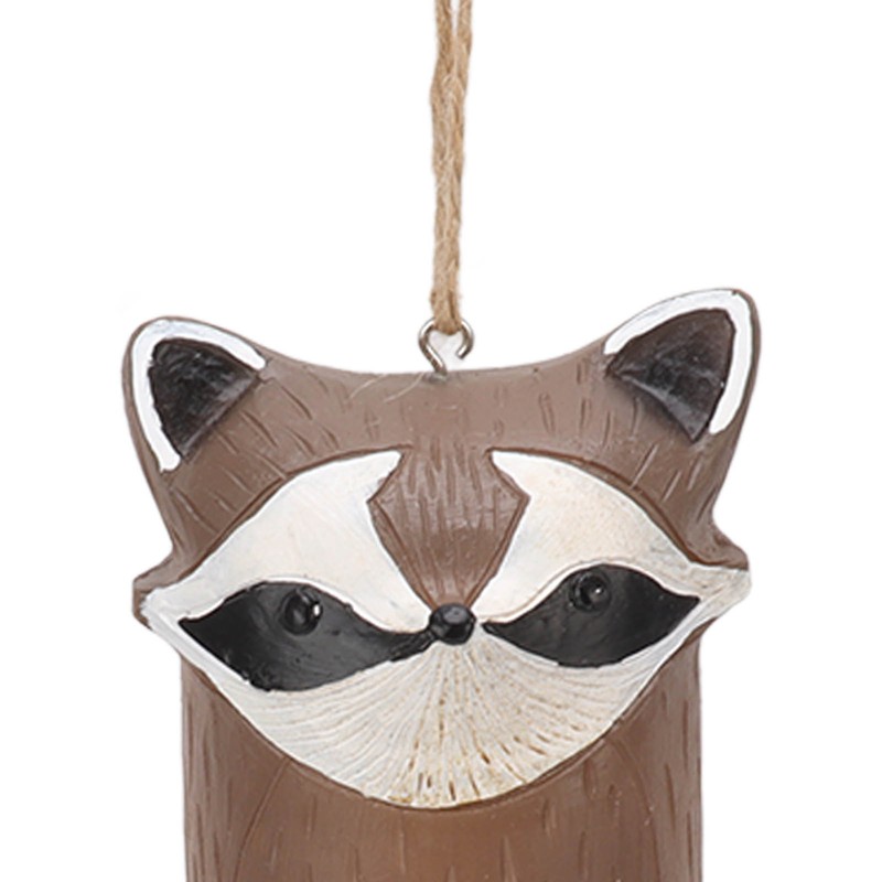 Rustic Hanging Animal Wind Chimes Resin Hand Made Natural Garden