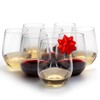 D'Eco Unbreakable Tritan Wine Glasses, 20 oz (Set of 8)