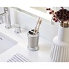iDesign Stainless Steel Toothbrush Holder, The Preston Collection – 3"