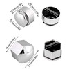 Pack of 20 Wheel Bolt Caps, Universal 17 mm Plastic