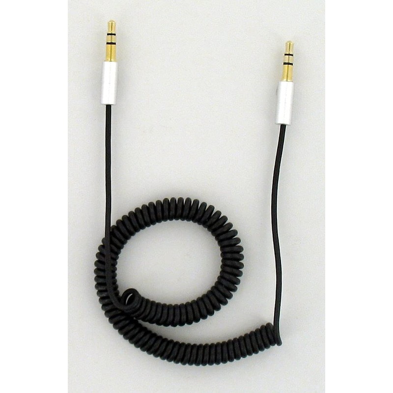 Hama 3.5mm RCA Coiled Cable (Male/Male)