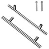 Pack 20 Stainless Steel T bar Handle Kitchen Handles Cup