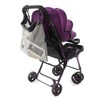 Multifunction Hanging Baby Stroller Mesh Storage Bag Portable Breathable Practical