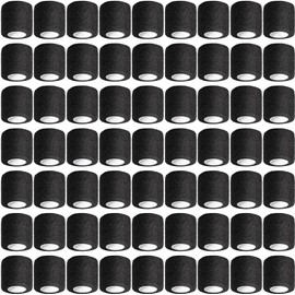 EXTRAPINS 64 Pack Black Athletic Tape,2 Inch x 5 Yard Self Adherent Cohesive Wrap Bandages,Self Adhesive Bandage Wrap,Cleaner Packaged