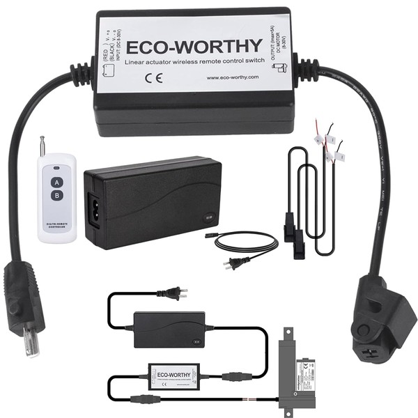ECO-WORTHY Linear Actuator Controller for Linear Motion Actuators DC Motor