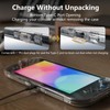 IINE Clear Storage Case for Switch 2 Console, Full-Body Hard