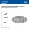 LUX ELEMENTS TUB-BAZ HS Hair Strainer Shower Drain for Shower