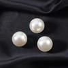 LiQunSweet 10 Pcs Imitated Faux Pearl Acrylic Plastic Large Loose