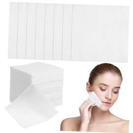 Ipetboom 400pcs Disposable Non-Woven Makeup Remover Pads Facial Cleansing Tool for Skin Types Single Use Face Cleaning Cloths