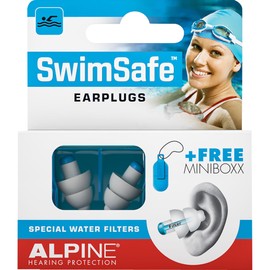 Alpine Swimsafe Earplugs Pack of 2