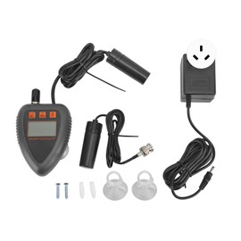 Water Quality Tester Accurate Digital Water Tester PH EC TDS SG TEMP 5 in 1 Water Test Meter for Hydroponics Aquariums AU Plug 230V