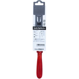 Sunflag (Shinkame) Flexible Screwdriver #2 Red Dimensions: 8.5 inches (215 mm) x 0.8 inches (20 mm) Shaft Length: 4.3 inches (108 mm) 100