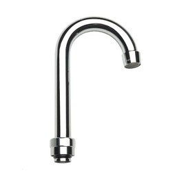 FSE 21-427L Gooseneck Spout, 3-1/2"W x 6-1/2"H, with Adapter, Low Lead Compliant (Interchangeable with Most Brands)