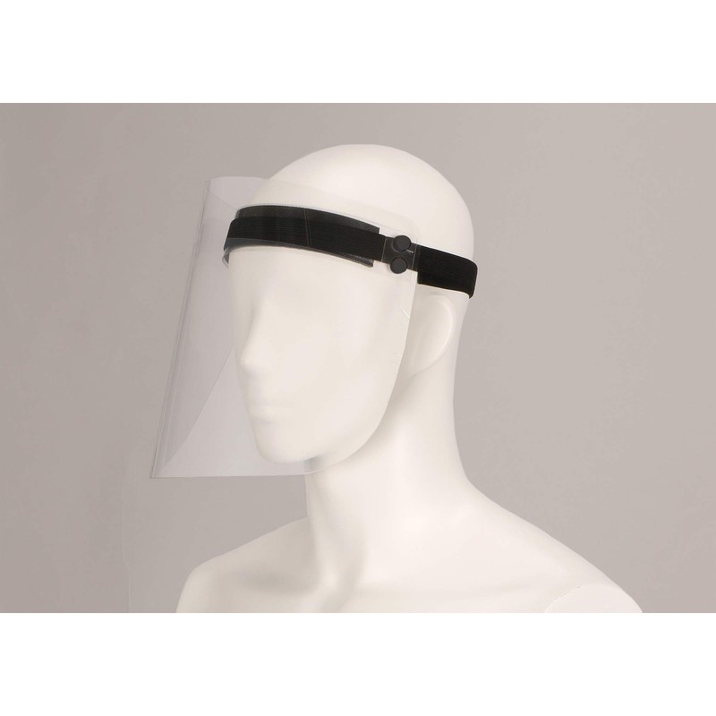 Kajimeiku Face Shield 6553 White Japan F (Free Size), white