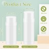 Teenyyou 50 Pcs 60ml/2oz Empty Deodorant Containers Twist Up Plastic