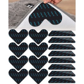 Super Strong Anti-Slip Sheet [Net Hardened, Leaves No Traces, Viscosity Restores When Washed With Water] Rug Mat, Anti-Slip Tape, Suitable for a Variety of Things Such as Rugs, Carpets, Mat, Rugs,