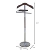 Proman Products VL17017 Valet with Hanger, Tray & Trouser Bar,