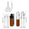 Bezavea Small Storage Bottle Set - 4 Piece Snuff Container