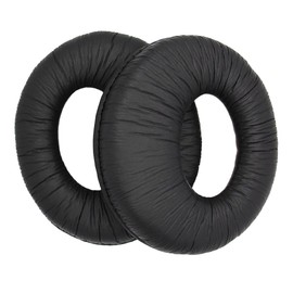 Ersatz Ohrpolster für Sony MDR-RF925RK / RF960RK / RF960R / RF970RK / RF985R / RF985RK / DS6500 Kopfhörer von MMOBIEL - Protein PU Kopfhörer Ohrpolster – Kopfhörer Ersatzpolster - Schwarz