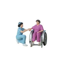 3pcs 1:64 Scale Miniature People for Creative Scenes