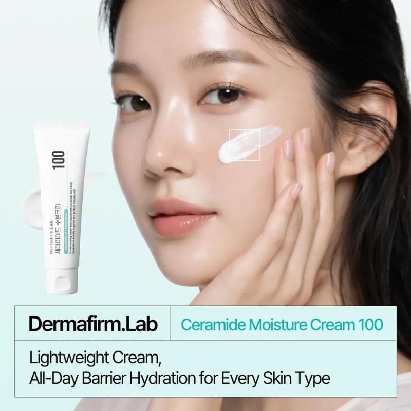 Ceramide Moisture Cream 100, Daily Facial Moisturizer With