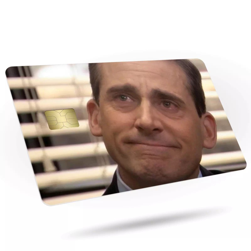 KCD 3 Pack Credit Card Skin Office Michael Funny Meme