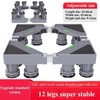Adjustable Appliance Base Stand for Washer and Refrigerator – Locking