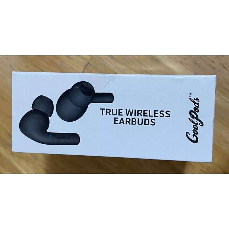 Cool Pods White Matte True Wireless Earbuds with Charging Case