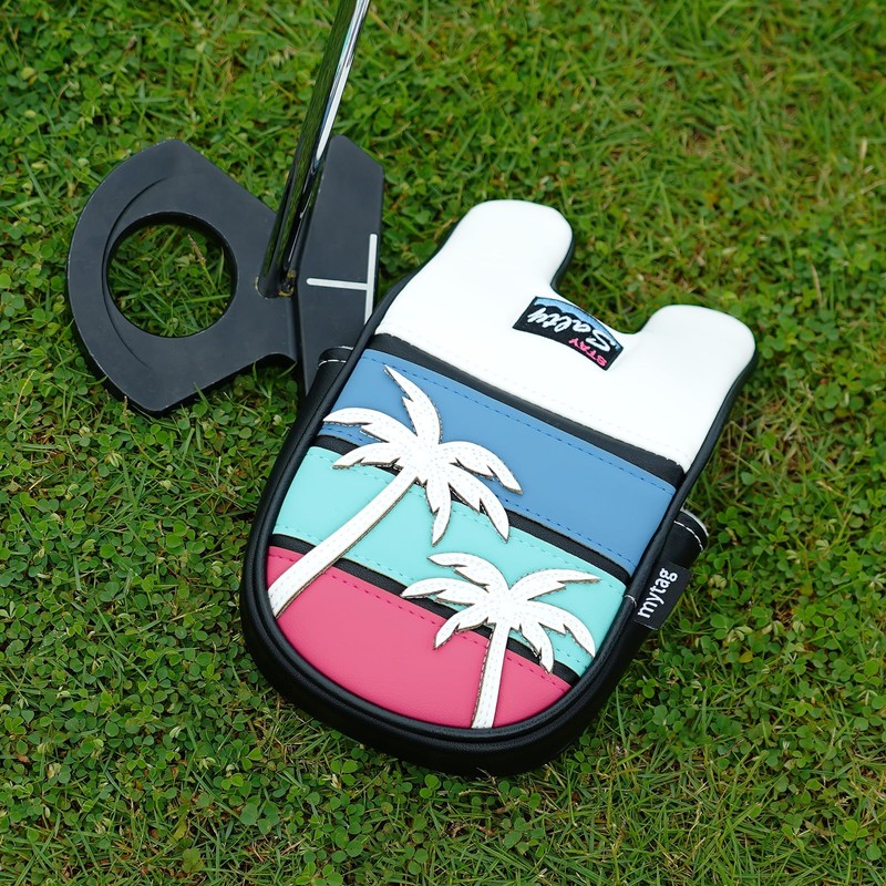 mytag Tropical DF3 Putter Covers, Coconut Tree Golf Putter Headcover