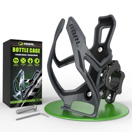 RBRL Bottle Holder Bicycle Water Bottle with Holder Drink Holder Bicycle Bottle Holder Rack for Motorcycle Drink Holder Mountain Bikes Road Bike Pushchair Wheelchair (Grey)
