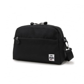 Chums Recycle Small Trapezoid Shoulder Bag, Black