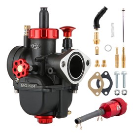 PE24 Carburetor 24mm Carb with Carb jets for 140cc to 150cc Universal 2T 4T Engine Dirt Bike Motocross Motorcycle Scooter ATV Quad