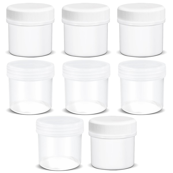 TSA Approved Wide Mouth Travel Size Containers, PP Clear &