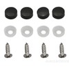 Stainless Steel License Plate Frame Self-Tapping Screws Fasteners ((4X) M6x20,