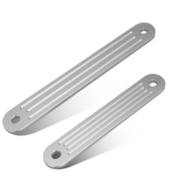 Ciweisah Transom Support Plate Kit TSP-1 TSP-2DP Fit for Top Bolt Holes and Lower Support Bolt Holes Marine Aluminum Transom Support Plate Replace for 3001-8067 Holes Size 12” x 2” and 15” x 2”
