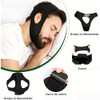 Correa de Barbilla Antirronquidos Ajustable para Hombres Mujeres
