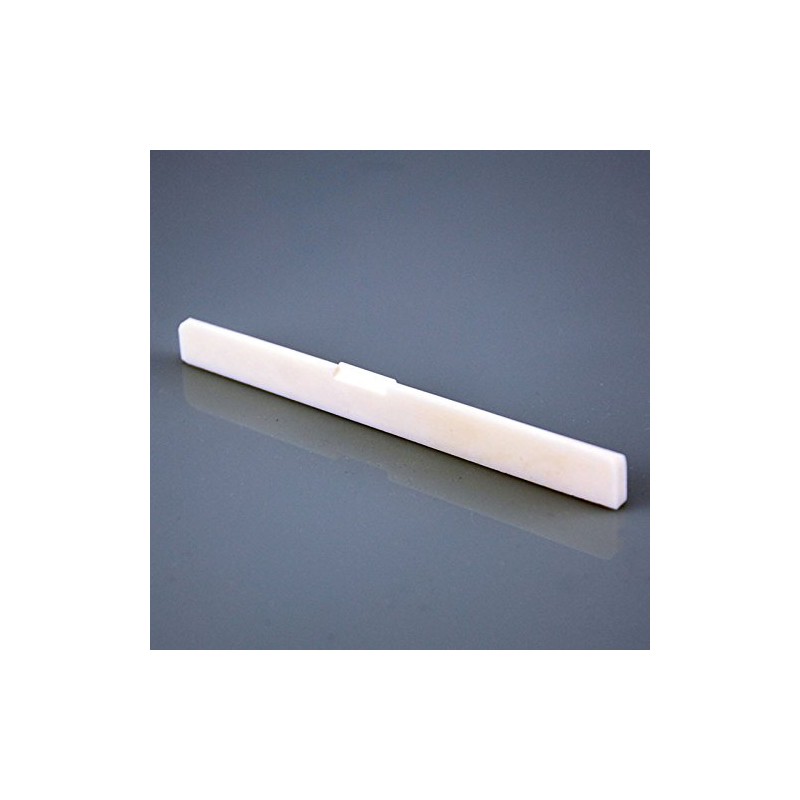 VANSON 80mm Compensated Bone Saddle for Classical Guitars Cmp