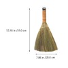 LIFKOME Portable Desk 2Pcs Indoor Grass Broom Whisk Broom Thai
